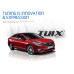 tuix sport line decal for hyundai lf sonata / i45 2014-15